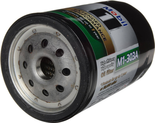 Oil Filter - Extended Performance - Canister - Screw-On - 5.38 in Tall - 13/16-16 in Thread - Steel - Black Paint - GM - Each Oil Filter - Extended Performance - Canister - Screw-On - 5.38 in Tall - 13/16-16 in Thread - Steel - Black Paint - GM - Each