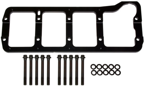 Main Cap Girdle - 0.5 in Thick - Steel - Black Oxide - Small Block Ford - Kit