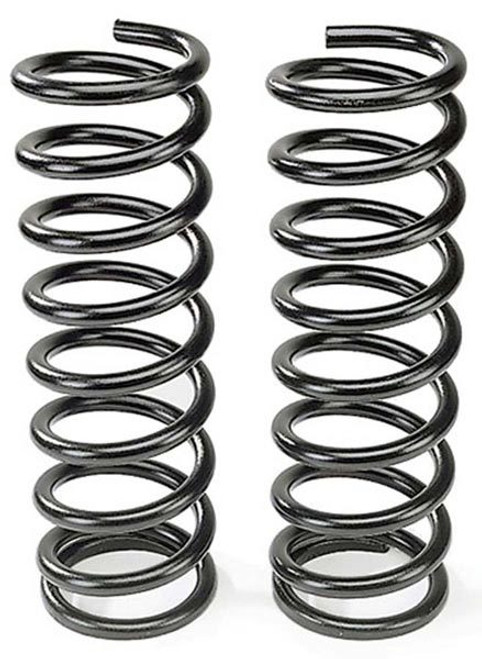 Suspension Spring Kit - Trick Front Spring - Front - 250 lb/in Spring Rate - 1680-1750 lb Front End Weight - Steel - Black Powder Coat - GM A-Body / Mustang - Pair