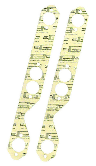 Exhaust Header / Manifold Gasket - Performance - 1.630 in Round Port - Composite - Small Block Chevy - Pair