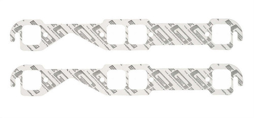 Exhaust Header / Manifold Gasket - Performance - 1.450 x 1.550 in Square Port - Composite - Small Block Chevy - Pair