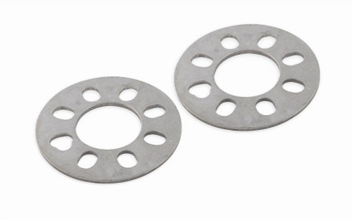 Wheel Spacer - 4 x 4.25 in Bolt Pattern - 0.25 in Thick - Aluminum - Natural - Pair