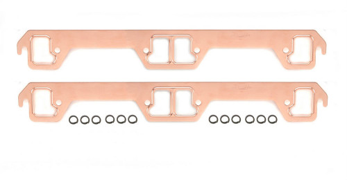 Exhaust Header / Manifold Gasket - Copperseal - 1.250 x 1.750 in Dog Leg Port - Copper - AMC V8 - Pair