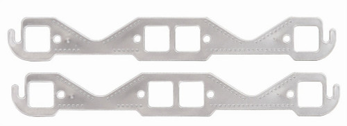 Exhaust Header / Manifold Gasket - 1.450 x 1.480 in Square Port - Multi-Layered Aluminum - Small Block Chevy - Pair