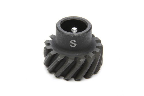 Distributor Gear - 0.531 in Shaft - Steel - Black Melonized - Small Block Ford - Each