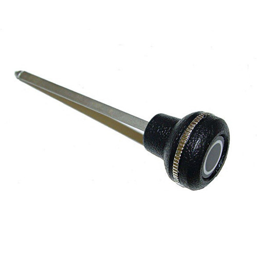 Dash Knob - Headlight - Snap-In - 1.25 in Diameter - 4.25 in Long - Plastic - Black - Jeep CJ / SJ 1972-79 - Each