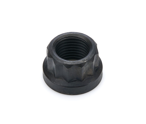 Nut - 7/16-20 in Thread - 1/2 in 12 Point Head - Steel - Black Oxide - Each