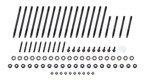 Cylinder Head Stud Kit - TorqueMaster Series - 12 Point Nuts - Chromoly - Black Oxide - GM LS-Series - Kit