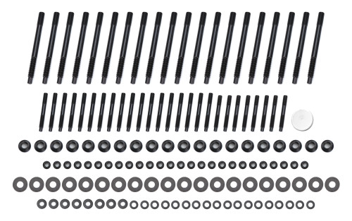 Cylinder Head Stud Kit - Patriot Series - 12 Point Nuts - Chromoly - Black Oxide - GM LS-Series - Kit