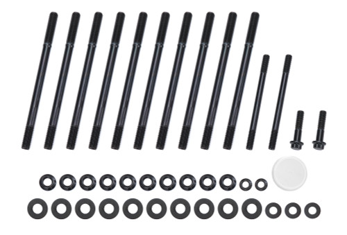 Cylinder Head Stud Kit - TorqueMaster Series - 12 Point Nuts - Chromoly - Black Oxide - BMW 4-Cylinder - Kit