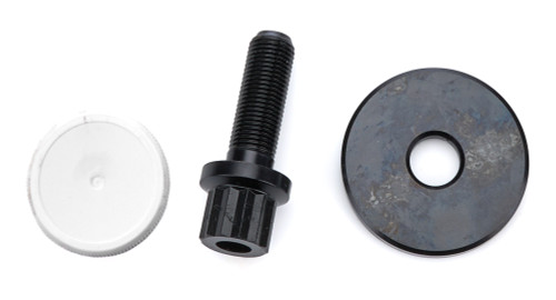Harmonic Balancer Bolt - 1/2-20 in Thread - 1.550 in Long - 5/8 in 12 point Head - Steel - Black Oxide - Big Block Chevy - Each