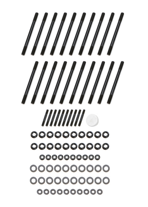 Cylinder Head Stud Kit - Patriot Series - 12 Point Nuts - Chromoly - Black Oxide - Mopar Gen III Hemi - Kit