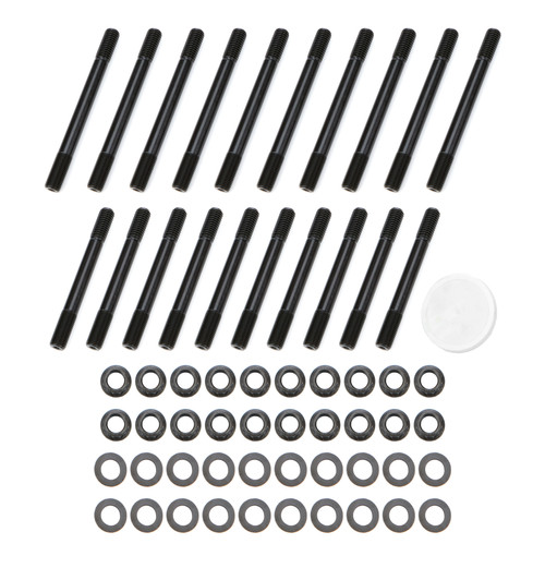 Cylinder Head Stud Kit - Patriot Series - 12 Point Nuts - Chromoly - Black Oxide - Big Block Ford - Edelbrock / OEM Heads - Kit