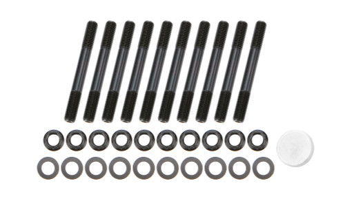 Main Stud Kit - Patriot Series - 12 Point Nuts - 2-Bolt Mains - Chromoly - Black Oxide - Ford Cleveland - Kit