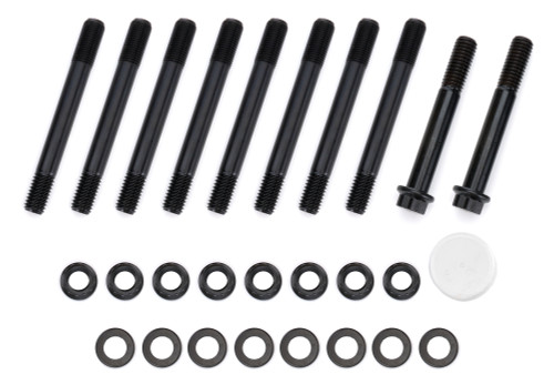 Main Stud Kit - Patriot Series - 12 Point Nuts - 2-Bolt Mains - Chromoly - Black Oxide - Ford FE-Series - Kit