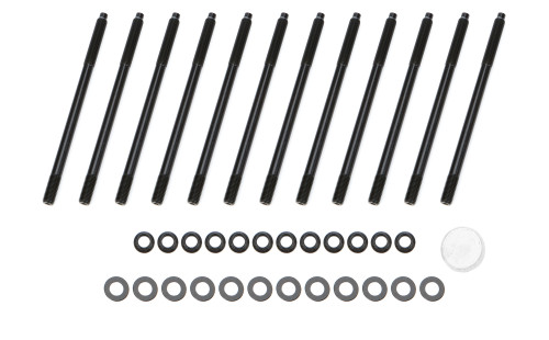 Cylinder Head Stud Kit - Patriot Series - 12 Point Nuts - Steel - Black Oxide - Subaru 4-Cylinder - Kit