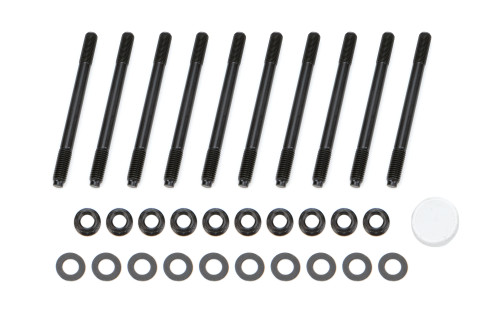 Cylinder Head Stud Kit - TorqueMaster - 12 Point Nuts - Steel - Black Oxide - Volkswagen / Audi 4-Cylinder - Kit