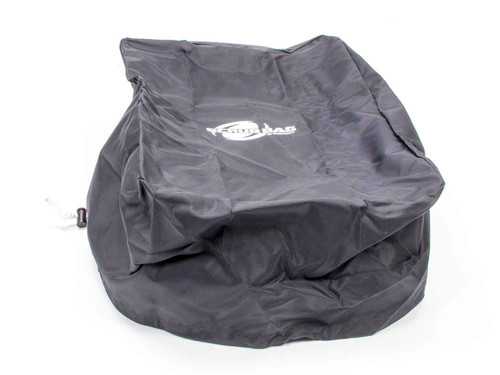 Scrub Bag - 18.75 x 13 in Rectangle - 6.25 in Tall - Polyester - Black - Sprint Airboxes - Each