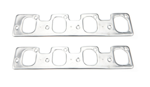 Exhaust Header / Manifold Gasket - Seal-4-Good - 1.880 x 2.250 in Rectangle Port - Multi-Layered Aluminum - Ford Cleveland / Modified - Pair