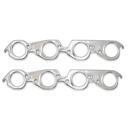 Exhaust Header / Manifold Gasket - Seal-4-Good - 2.150 in Round Port - Multi-Layered Aluminum - Big Block Chevy - Pair