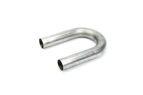 Exhaust Bend - U-Bend - Mandrel - 1.75 in Diameter - 3 in Radius - 6 in Legs - 18 Gauge - Stainless - Each