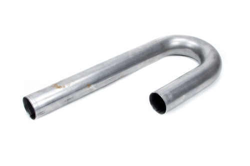 Exhaust Bend - J-Bend - Mandrel - 2.125 in Diameter - 3 in Radius - 6 x 15 in Legs - 16 Gauge - Steel - Each