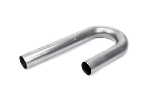 Exhaust Bend - J-Bend - Mandrel - 2.25 in Diameter - 3.5 in Radius - 6 x 15 in Legs - 18 Gauge - Steel - Each