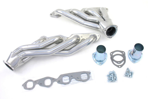 Headers - Clippster - 1.875 in Primary - 3 in Collector - Gaskets / Hardware Included - Steel - Metallic Ceramic - Big Block Chevy - GM A-Body / B-Body / F-Body / X-Body 1965-87 - Pair Headers - Clippster - 1.875 in Primary - 3 in Collector - Gaskets / Hardware Included - Steel - Metallic Ceramic - Big Block Chevy - GM A-Body / B-Body / F-Body / X-Body 1965-87 - Pair