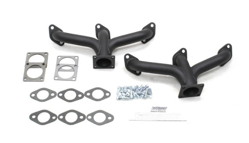 Headers - Tight Tuck - 1.75 in Primary - 2.5 in Collector - Gaskets / Hardware Included - Steel - Natural - Ford Flathead - Universal - Pair Headers - Tight Tuck - 1.75 in Primary - 2.5 in Collector - Gaskets / Hardware Included - Steel - Natural - Ford Flathead - Universal - Pair