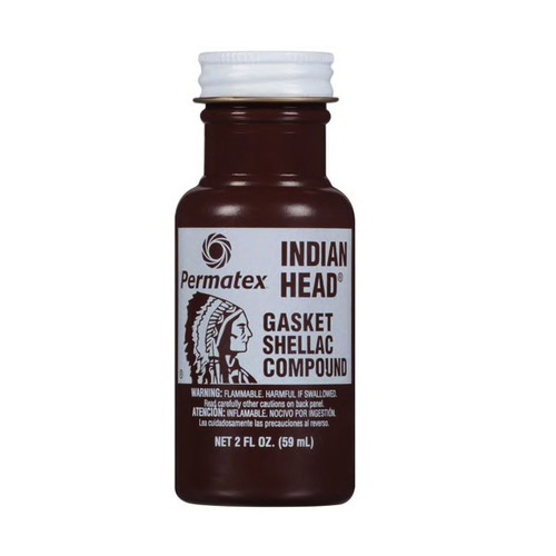 Gasket Sealer - Indian Head Gasket Shellac - 2 oz Bottle - Each