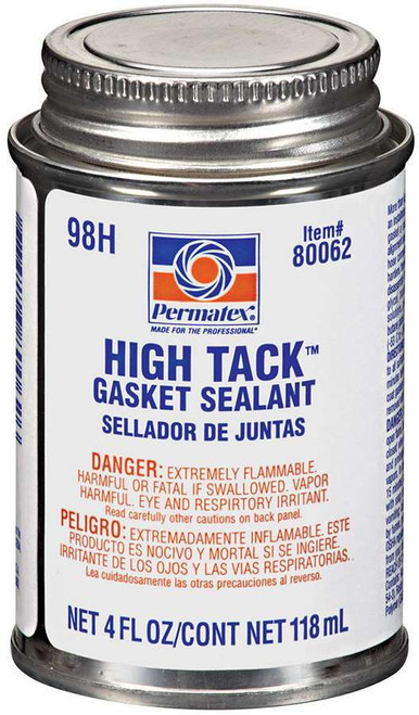 Gasket Sealant / Adhesive - High Tack - 4 oz Brush Top Can - Each