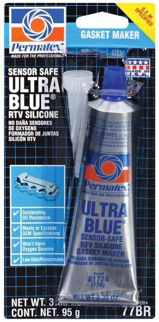 Sealant - Sensor Safe Ultra Blue - Silicone - 3 oz Tube - Each
