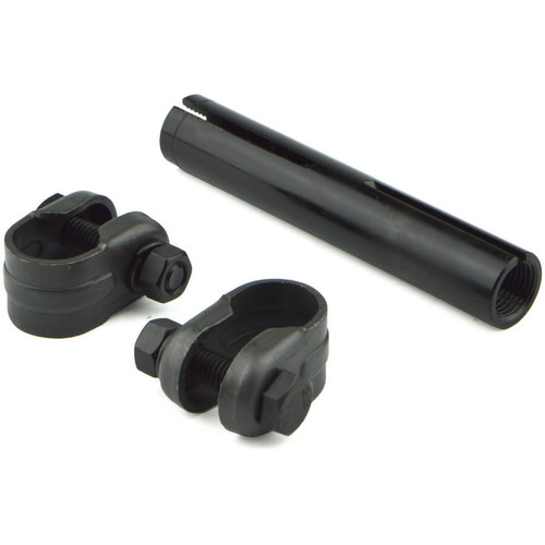 Tie Rod Sleeve - 9/16-18 in Female Thread - 4.3 in Long - Steel - Black Oxide - Each