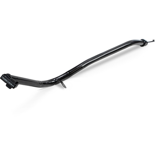 Transmission Dipstick - Locking - Transmission Mount - Solid Tube - Long - Steel - Black Powder Coat - Powerglide - Each Transmission Dipstick - Locking - Transmission Mount - Solid Tube - Long - Steel - Black Powder Coat - Powerglide - Each