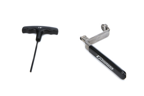 Valve Lash Wrench - 7/16 in Wrench - 1/8 in Allen - Insulated Handles - Stainless - Natural - Kit Valve Lash Wrench - 7/16 in Wrench - 1/8 in Allen - Insulated Handles - Stainless - Natural - Kit