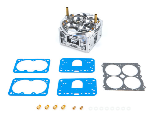 Carburetor Main Body - Converts Street Carb to Performance Carb - Aluminum - Natural - Holley 950 CFM Carburetors - Kit