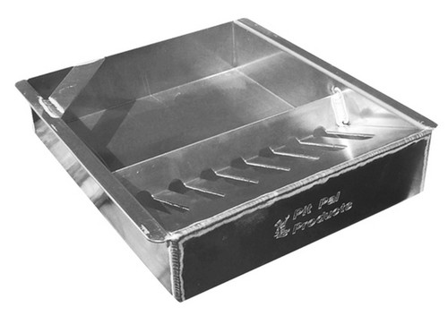 Gear Change Tray - Economy - 13.5 x 11 x 2.5 in Tall - Aluminum - Natural - Each