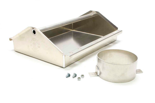 Tool Tray - Carburetor - Junior - 16.5 x 13.25 x 5 in Tall - Aluminum - Natural - 5-1/8 in Diameter Flange - Each Tool Tray - Carburetor - Junior - 16.5 x 13.25 x 5 in Tall - Aluminum - Natural - 5-1/8 in Diameter Flange - Each