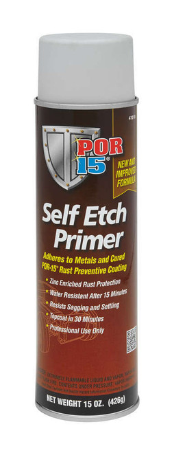 Primer - Self Etching - Urethane - Gray - 15 oz Aerosol - Each