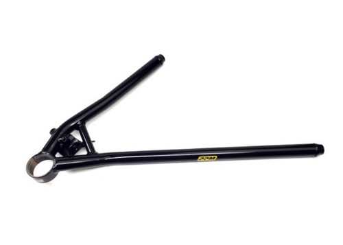 Control Arm - Tubular - Passenger Side - 3/4 in Rod End Style - Lower - 19 in Long - Screw-In Ball Joint - Steel - Black Powder Coat - XR1 Rocket Chassis - Each