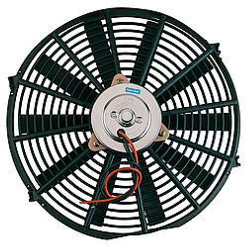 Electric Cooling Fan - Standard - 12 in Fan - Push / Pull - 2300 CFM - 12V - Straight Blade - 13.75 x 12.5 in - 2.5 in Thick - Plastic - Each