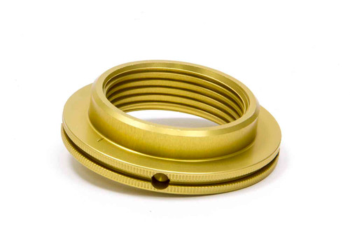 Coil-Over Adjuster Nut - 2.5 in / 2.625 in Spring - Aluminum - Gold Anodized - Pro Shock Coil-Over Kit - Each Coil-Over Adjuster Nut - 2.5 in / 2.625 in Spring - Aluminum - Gold Anodized - Pro Shock Coil-Over Kit - Each