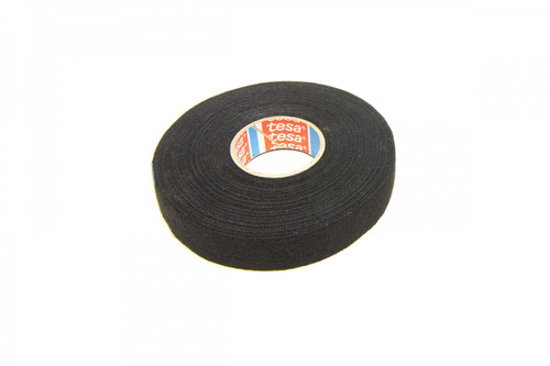 Fleece Tape - Wire Harness Protection - 25 ft Roll - 0.75 in Wide - Adhesive - Black - Each