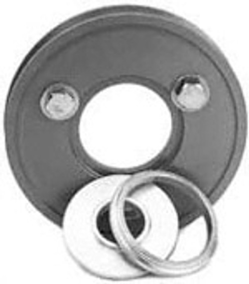 Crankshaft Pulley - V-Belt - 1 Groove - 5.25 in Diameter - Hardware Included - Aluminum - Gray Anodized - Short Water Pump - Small Block Chevy - Each