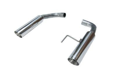 Exhaust System - Pype Bomb - Axle-Back - 2.5 in Diameter - 4 in Tips - Stainless - Chrome - Ford Mustang 2024 - Kit