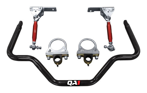 Sway Bar - Rear - Bolt-On - 1.25 in Diameter - Steel - Black Powder Coat - C10 - GM Fullsize Truck 1963-72 - Kit