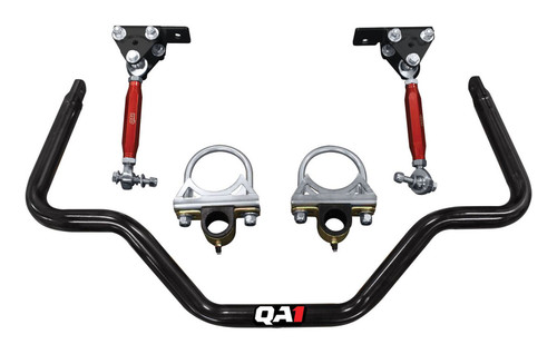 Sway Bar - Rear - 1.25 in Diameter - Steel - Black Powder Coat - GM Fullsize Truck 1973-87 - Kit