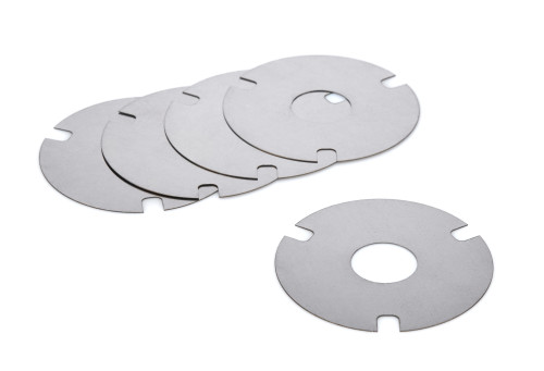 Shock Valve - Disc - 1.298 in x 0.006 in - Steel QA1 Shocks - Set of 5