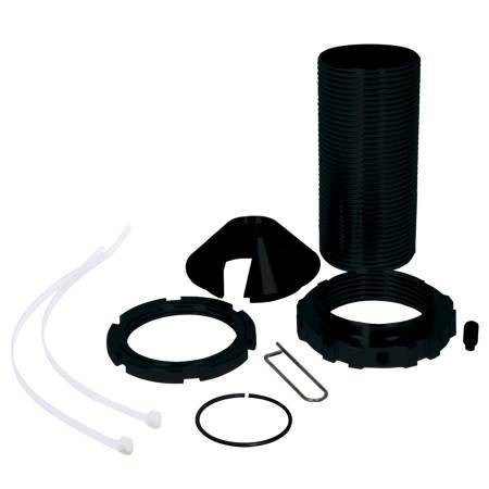 Coil-Over Kit - 2.5 in ID Spring - 2 in Shock - 7 in Sleeve - Aluminum - Black Anodized - 7 in Stroke - QA1 5Q / 51 Series Shocks - Kit