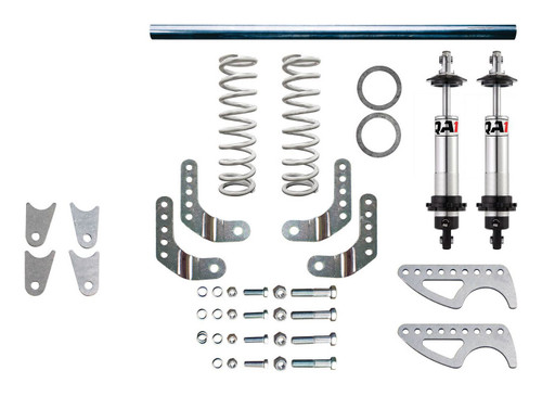 Coil-Over Shock Kit - Pro-Rear - Twintube - Single Adjustable - 130-250 lb/in Spring Rate - Rear - 1301-1550 lb - Progressive - Kit